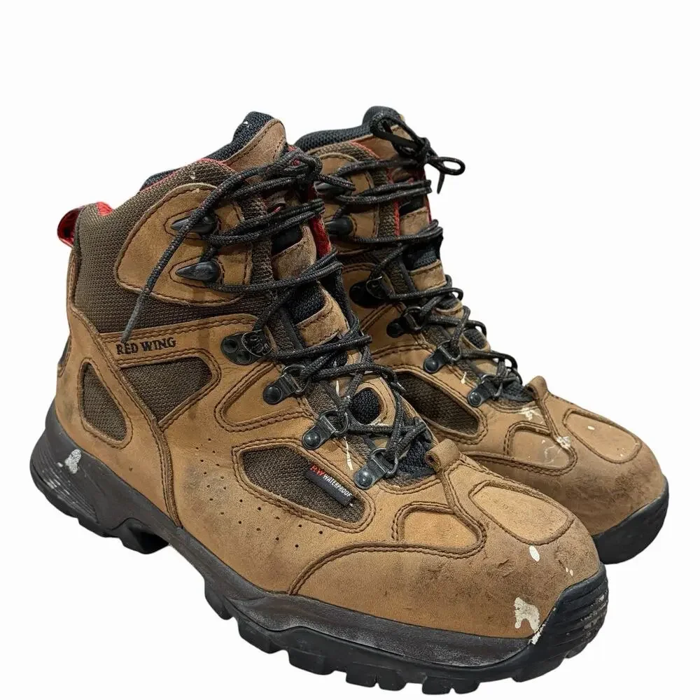 Red Wing 6674 Truhiker Mens 10D Waterproof Safety Toe Hiker 6
